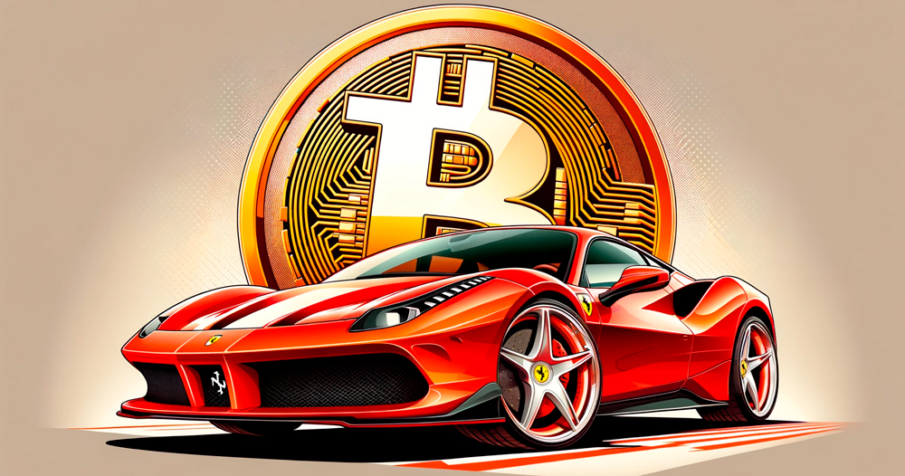 Buying Ferrari For Bitcoin