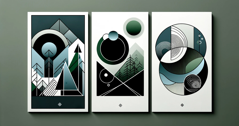 NFT Abstract Cards